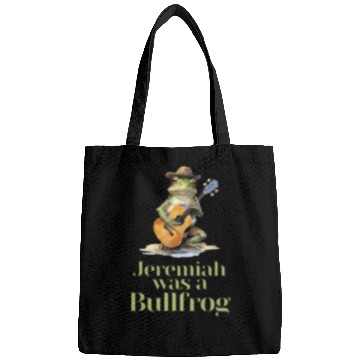 Discover Jeremiah Was a Bullfrog - Classic Rock Bags