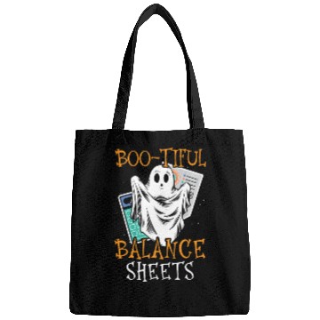Discover Boo-tiful Balance Sheets Accountant Halloween Bags