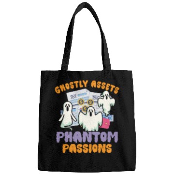 Discover Ghostly Assets Phantom Passions Scary Halloween Bags