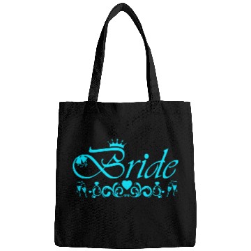 Discover Bride Bachelorette Party Blue Bags