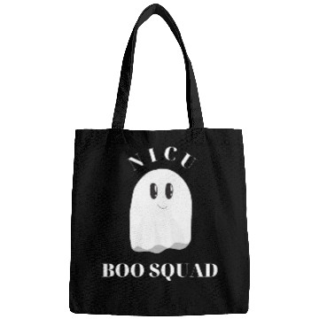 Discover Cute NICU Halloween | NICU Boo Squad design Bags