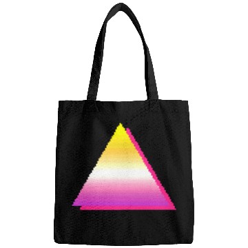 Discover Retro triangle style 80s-90s. Bags