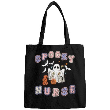 Discover Spooky nurse Halloween design Bags