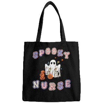 Discover Spooky nurse Halloween design Bags