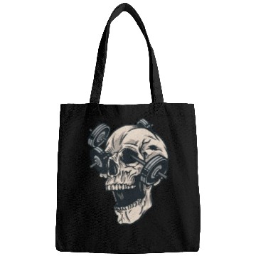 Discover Skull Gym Bags