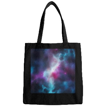 Discover Galaxy nebula abstract design Bags