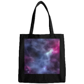 Discover Galaxy nebula abstract design Bags