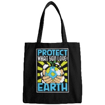 Discover Climate Change Environmental Earth Day Planet Bags