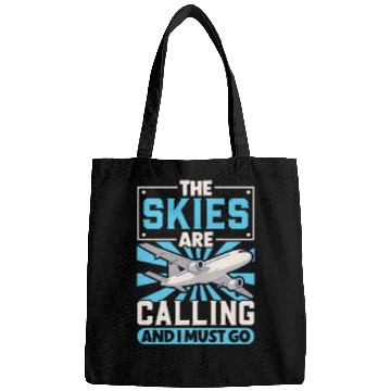 Discover Pilot Aviation Airplane Airline Future Pilots Bags
