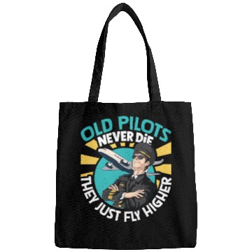 Discover Pilot Aviation Airplane Airline Future Pilots Bags