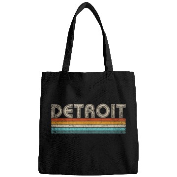Discover Retro Detroit 313 Motor City Bags Vintage 70s
