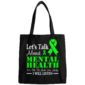 Discover Let s talk about mental health Bags