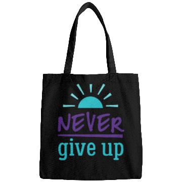 Discover Never Give Up Bags