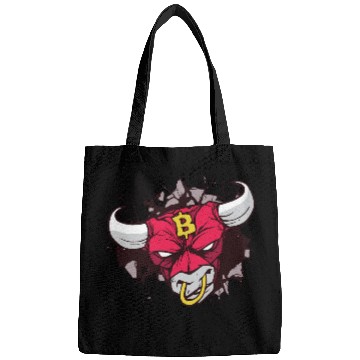 Discover Angry bull crypto sign Bags