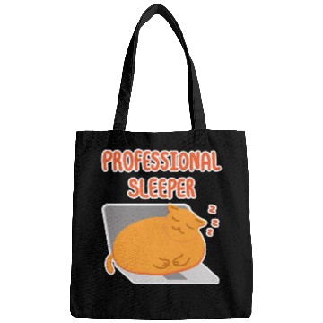 Discover Professional Sleeper Lazy orange cat Bags
