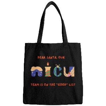 Discover Funny NICU Christmas design Bags