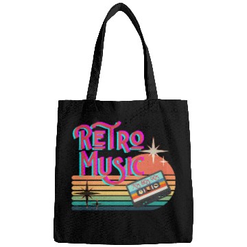 Discover Retro music 70s 80s 90s Bags
