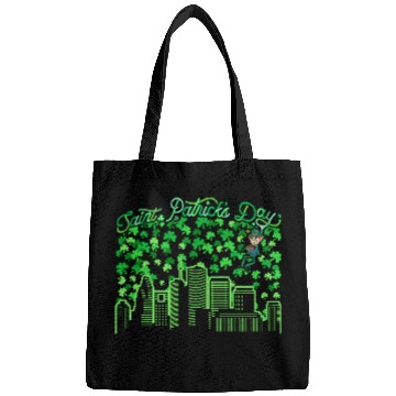 Discover Saint Patrick's Day Houston Texas Bags
