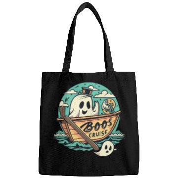 Discover Spooky Cute Kawaii Ghost Design – Boos Cruise Bags