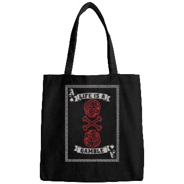 Discover Classic Blackjack Life Is A Gamble Loves Gambling Bags