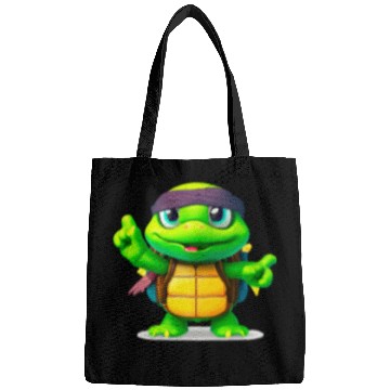 Discover Happy Whimsical Turtle Back to School Bags