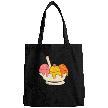 Discover Ice cream makes me happy Bags