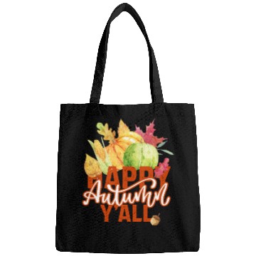 Discover Happy Autumn y'all Bags