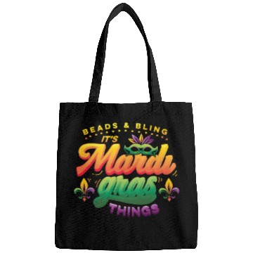 Discover Beads & Bling It's Mardi Gras Things Bags
