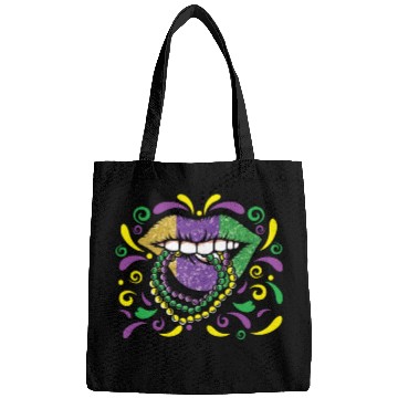 Discover Lips Beads Mardi Gras Bags