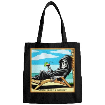 Discover Death Takes A Holiday Bags