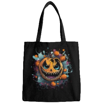 Discover Bad Pumpkin Creppy Halloween Bags