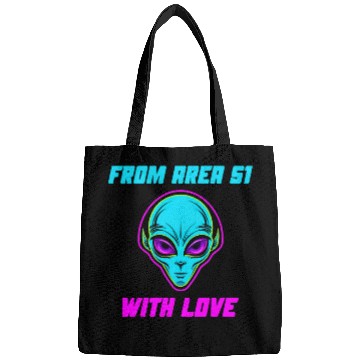 Discover From Area 51 Alien With Love Bags