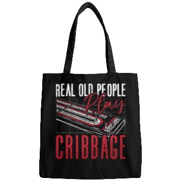 Discover Cribbage Real Old People Play Cribbage Board Game Bags