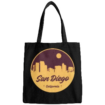 Discover San Diego Skyline Bags