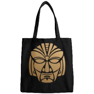 Discover Aztec & Mayan Mask Logo: Minimalist Design Bags