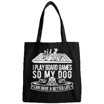 Discover Board Games Dog Bags