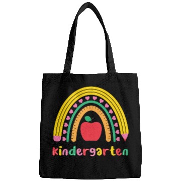 Discover Kindergarten Rainbow Girls Kids Teacher Team Bags