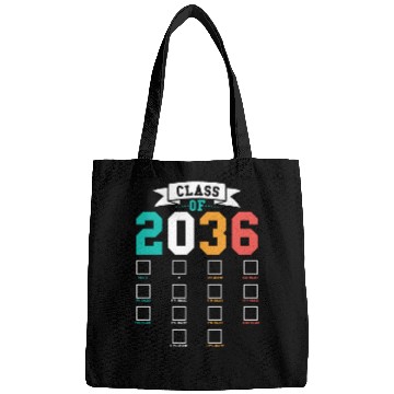 Discover Class Of 2036 Back To School Kindergartengrow with Bags