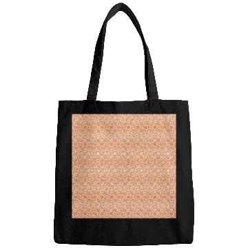 Discover Retro Geometric Pattern Red Bags