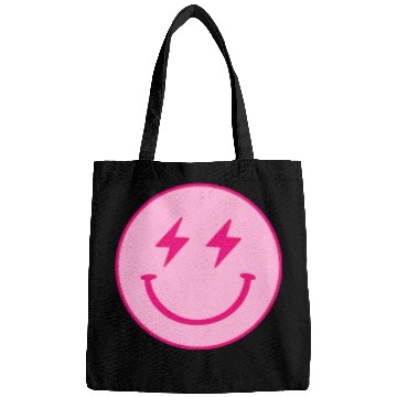 Discover light pink face lightning bolt eyes Bags