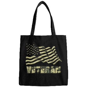 Discover Us Veteran Flag Bags