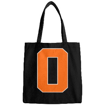 Discover Number 0 Sports Orange Bags