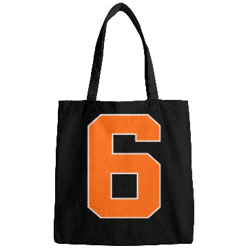 Discover Number 6 Sports Orange Bags