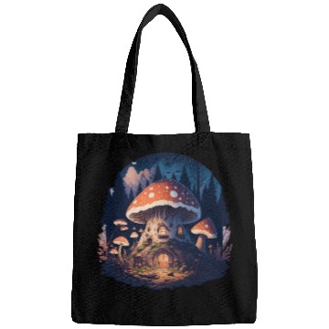 Discover Mushroom house Bags