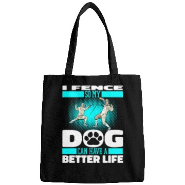 Discover Fencing Fencer Dog Bags