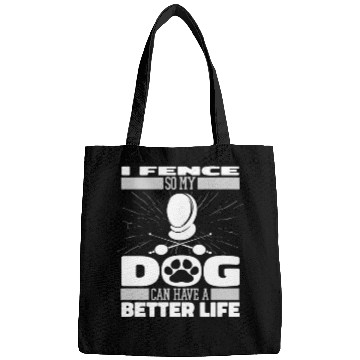 Discover Fencing Fencer Dog Bags