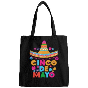 Discover Cinco De Mayo Fiesta Surprise Camisa 5 De Mayo Bags