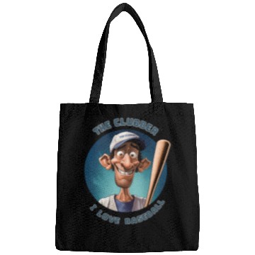 Discover The Clubber, Posing with His Baseball Bat Bags