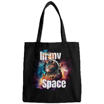 Discover In my Mind Space Cat Astronaut Animal Pets Lover Bags