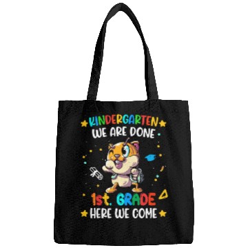 Discover Kids Kindergarten We Are Done 1st Grade Bags